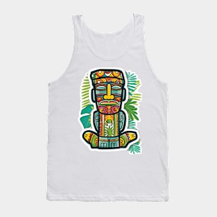 Easter Island face Tank Top